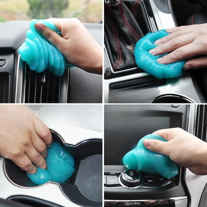 1/2pcs Car Cleaning Gel Reusable Keyboard Cleaner